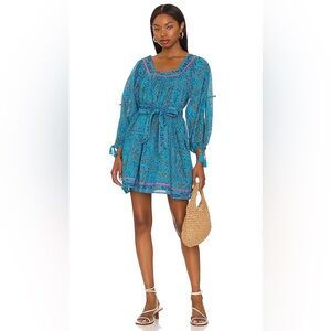 Cleobella Skyla Mini Dress in Zuri Block Print